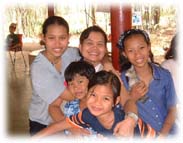 [Photo of happy children from Moo Baan Dek School.]